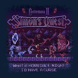 Castlevania 2 - Video Game Pixel T-Shirts & Retro Gaming Tees! NES, Nintendo, Nintendo Shirts, Pixel, 8-Bit, 80s, 1980s, 1990s, 90s, Retro, Gamer, Castlevania, Simon Belmont, Vampire Killer, Dracula, 1988, 1980s, Holy Water, Magic Cross, Platform Adventure, Konami, Simon's Quest, Dracula's Curse, Horrible Night, Kari LikeLikes, Men, Women, Tank, Long Sleeved