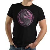 Spyro Kombat - Video Game Pixel T-Shirts & Retro Gaming Tees! - Kombat, Fighter, Fighting Game, Dragon, Spyro, Mash Up, Mashup, Gamer, Nerd, Geek, MK, Exclusive, Dragon Emblem, SNES, Fatality, Finish Him, Women, Men, Kids