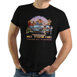 No Parking - Video Game Pixel T-Shirts & Retro Gaming Tees! Gamer, Street Fighter II, No Parking, Violator, Ken, Ryu, Sagat, Chun Li, Car, Destroy, Capcom, Fighting, Fighter, SNES, Arcade, Cammy, M Bison, Guile, Blanka, 1991, 1990s, Kari LikeLikes, Women, Men, Kids, Cotton, Tank, Long Sleeved, Shirt