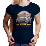 No Parking - Video Game Pixel T-Shirts & Retro Gaming Tees! Gamer, Street Fighter II, No Parking, Violator, Ken, Ryu, Sagat, Chun Li, Car, Destroy, Capcom, Fighting, Fighter, SNES, Arcade, Cammy, M Bison, Guile, Blanka, 1991, 1990s, Kari LikeLikes, Women, Men, Kids, Cotton, Tank, Long Sleeved, Shirt