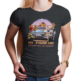 No Parking - Video Game Pixel T-Shirts & Retro Gaming Tees! Gamer, Street Fighter II, No Parking, Violator, Ken, Ryu, Sagat, Chun Li, Car, Destroy, Capcom, Fighting, Fighter, SNES, Arcade, Cammy, M Bison, Guile, Blanka, 1991, 1990s, Kari LikeLikes, Women, Men, Kids, Cotton, Tank, Long Sleeved, Shirt