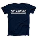 SNES White Logo on Black