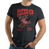 Super Dream Bros - Retro and Pixel Video Game T-shirts -  Tank, Long Sleeved, Fit, Nintendo, NES, Super Mario, Mario 3, Box Art, SMW, Super Mario World, Bowser, Gamer, Mario Bros, Mash Up, Freddy Kruger, Nightmare, Elm Street, Movie, Horror, Classic Horror, Dream, Claws, Men, Women, Kids, Tees, Clothes