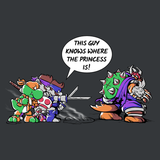 Super Ninja Bros - Retro and Pixel Video Game T-shirts - Nintendo, NES, Super Mario, Mario 3, SMW, Bowser, Gamer, Mario Bros, Mash Up, Parody, SMB, TMNT, Ninja Turtles, Shredder, Leonardo, Donatelo, Princess Peach, Michelangelo, Mikey, Pizza, Shirt, Tank, Long Sleeved, Men, Women, Kids, Tees, Clothes