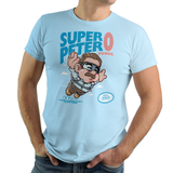 Super Peter Zero Power - Retro and Pixel Video Game T-shirts - Nintendo, NES, Super Mario, Mario 3, Box Art, SMW, Super Mario World, Bowser, Gamer, Mario Bros, Mash Up, Comic Book, Superheroes, Peter, Merc, Zero Power, No Power, Deadpool, Parody, SMB, Sirt, Tank, Long Sleeved, Men, Women, Kids, Tees, Clothes