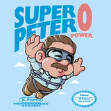 Super Peter Zero Power - Retro and Pixel Video Game T-shirts - Nintendo, NES, Super Mario, Mario 3, Box Art, SMW, Super Mario World, Bowser, Gamer, Mario Bros, Mash Up, Comic Book, Superheroes, Peter, Merc, Zero Power, No Power, Deadpool, Parody, SMB, Sirt, Tank, Long Sleeved, Men, Women, Kids, Tees, Clothes
