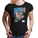 Super Peter Zero Power - Retro and Pixel Video Game T-shirts - Nintendo, NES, Super Mario, Mario 3, Box Art, SMW, Super Mario World, Bowser, Gamer, Mario Bros, Mash Up, Comic Book, Superheroes, Peter, Merc, Zero Power, No Power, Deadpool, Parody, SMB, Sirt, Tank, Long Sleeved, Men, Women, Kids, Tees, Clothes
