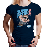 Super Peter Zero Power - Retro and Pixel Video Game T-shirts - Nintendo, NES, Super Mario, Mario 3, Box Art, SMW, Super Mario World, Bowser, Gamer, Mario Bros, Mash Up, Comic Book, Superheroes, Peter, Merc, Zero Power, No Power, Deadpool, Parody, SMB, Sirt, Tank, Long Sleeved, Men, Women, Kids, Tees, Clothes