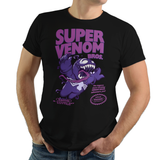 Super Symbiote Bros - Retro and Pixel Video Game T-shirts - Nintendo, NES, Super Mario, Mario 3, Box Art, SMW, Super Mario World, Bowser, Gamer, Mario Bros, Mash Up, Villain, Venom, Spider, Symboite, Comic Book, Alien, Host, Superheroes, Black, Men, Women, Kids, Tees, Clothes