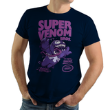 Super Symbiote Bros - Retro and Pixel Video Game T-shirts - Nintendo, NES, Super Mario, Mario 3, Box Art, SMW, Super Mario World, Bowser, Gamer, Mario Bros, Mash Up, Villain, Venom, Spider, Symboite, Comic Book, Alien, Host, Superheroes, Black, Men, Women, Kids, Tees, Clothes