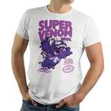 Super Symbiote Bros - Retro and Pixel Video Game T-shirts - Nintendo, NES, Super Mario, Mario 3, Box Art, SMW, Super Mario World, Bowser, Gamer, Mario Bros, Mash Up, Villain, Venom, Spider, Symboite, Comic Book, Alien, Host, Superheroes, Black, Men, Women, Kids, Tees, Clothes