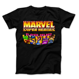 Superheroes Player Select Logo