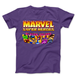 Superheroes Player Select Logo