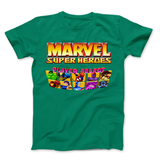 Superheroes Player Select Logo