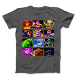 Superheroes and Villians Logo