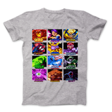 Superheroes and Villians Logo