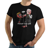 Sweep The Leg - Retro and Pixel Video Game T-shirts -  Tank, Long Sleeved, Fit, Gamer, Mash Up, Cute, Adorable, 8-Bit, Mashup, Retro, Chimichanga, Taco, Superhero, Comic, Comic Book, Film, Movie, Pixel, SMB, 1980s, Super Mario Bros, Mario, Toad, NES, Mercio, Nintendo, Funny, Men, Women, Kids, Tees, ClothesGamer, Mash Up, Adorable, 8-Bit, Retro, Chimichanga, Taco, Superhero, Comic, Comic Book, Film, Movie, 1980s, 1984, THe Karate Kid, Kreese, Johnny, Sweep The Leg, Cobra Kai, Funny, Cable