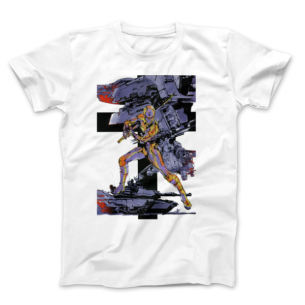 The Ninja - PixelRetro Video Game T-shirts - Solid Snake