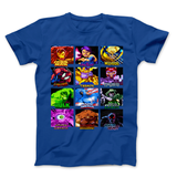 Superheroes and Villians Logo