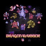 Dragon Warrior - Retro and Pixel Video Game T-shirts - NES, Nintendo, Nintendo Shirts, Pixel, 8-Bit, 80s, 1980s, 1989, Dragon Warrior, Dragon Quest, RPG, Japanese, Japan, JRPG, Erdrick, Dungeon, Quest, King Lorik, Dragonlord, Magic, LikeLikes, Videogame, Games, Gamer, Best, Women, Men, T-Shirt, Tee, Slim Fit, Tank Top, Long Sleeve