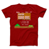 Super Mario Bros Title Screen